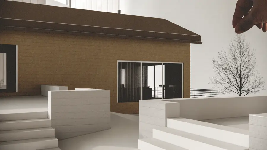 Maquette Retreat House