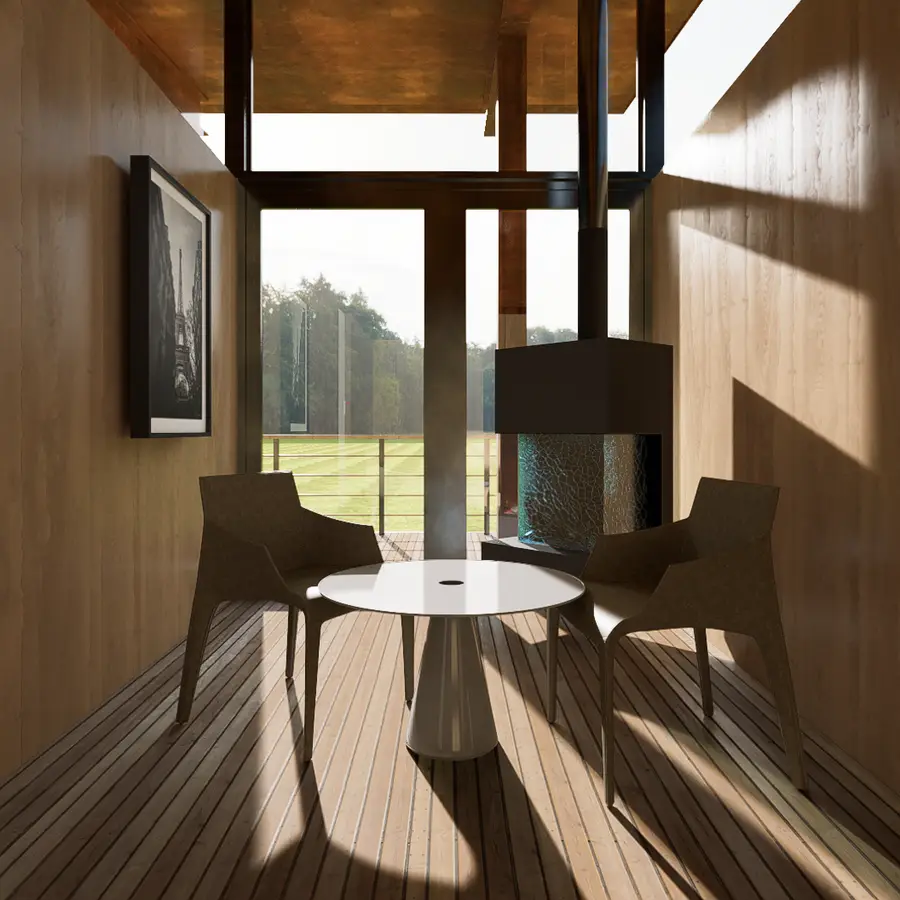 Rolling Hut Interior